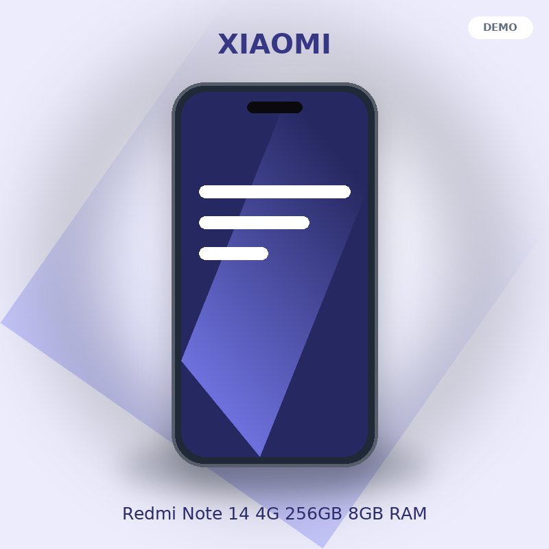 گوشی موبایل شیائومی مدل Redmi Note 14 4G ظرفیت 256 گیگابایت و رم 8 گیگابایت - نمای اصلی
