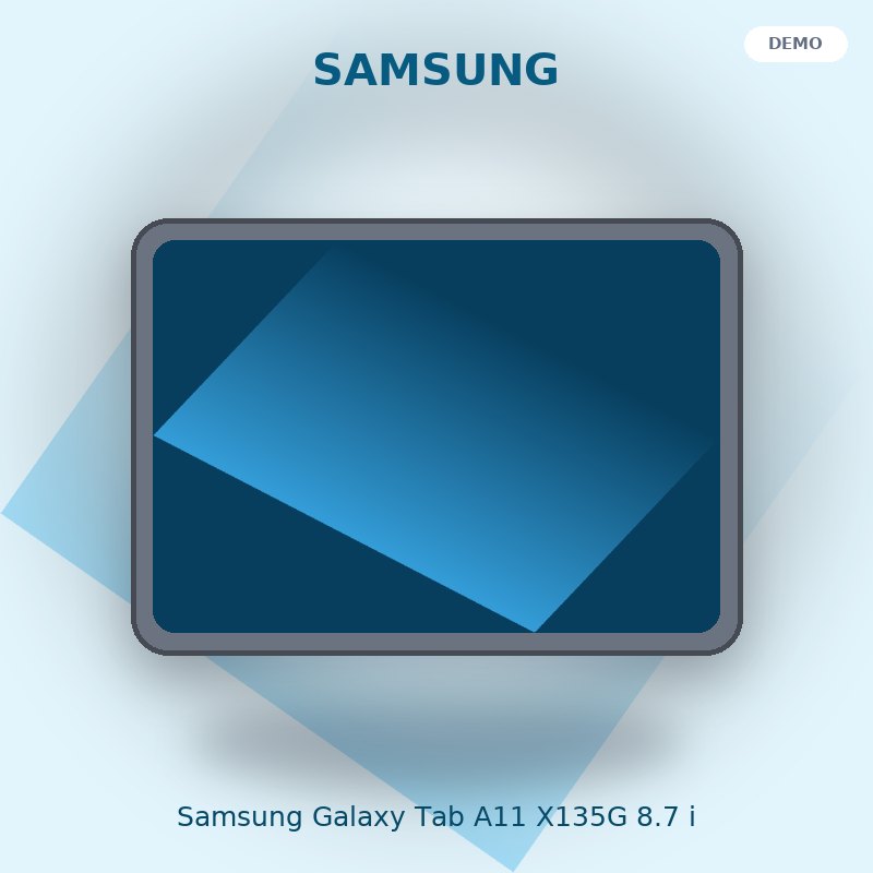 تبلت سامسونگ مدل Galaxy Tab A11 X135G 8.7 اینچ ظرفیت 64 گیگابایت و رم 4 گیگابایت - نمای اصلی
