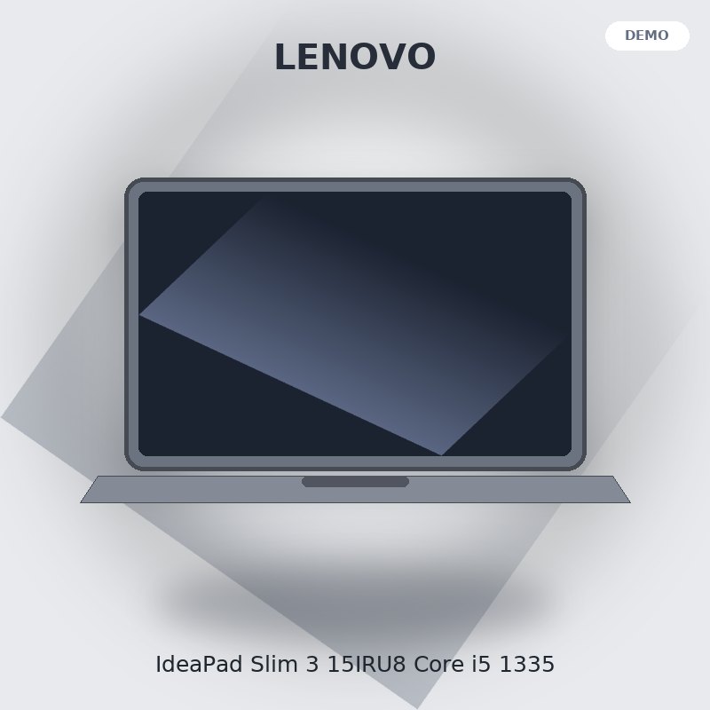 لپ‌تاپ 15.6 اینچی لنوو مدل IdeaPad Slim 3 15IRU8-i5 - نمای اصلی