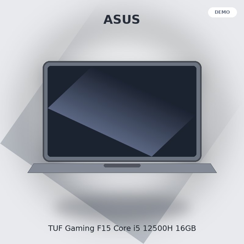 لپ‌تاپ گیمینگ 15.6 اینچی ایسوس مدل TUF Gaming F15 RTX 4050 - نمای اصلی