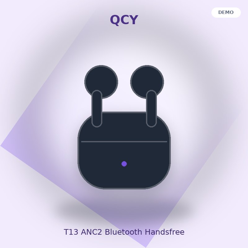 هندزفری بی‌سیم کیو سی وای مدل T13 ANC 2 - نمای اصلی