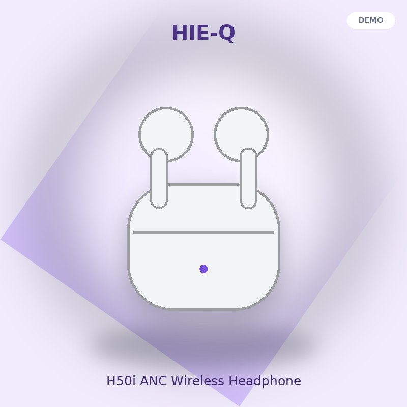 هندزفری بی‌سیم های کیو مدل H50i ANC - نمای اصلی