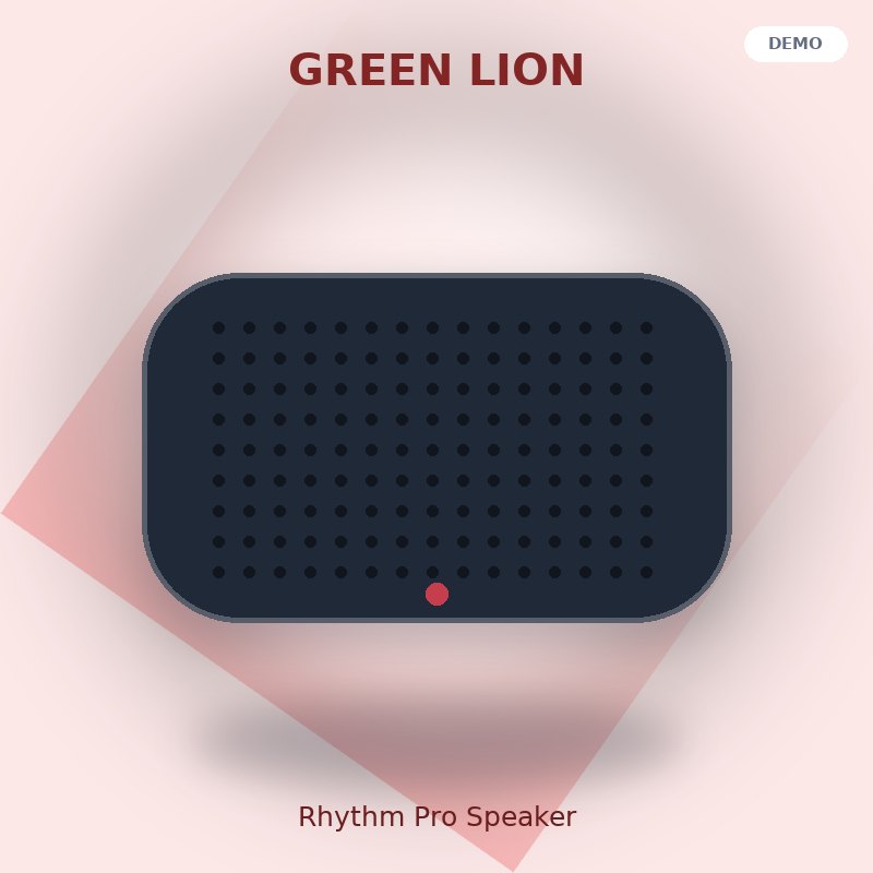 اسپیکر بلوتوثی گرین لاین مدل Rhythm Pro - نمای اصلی