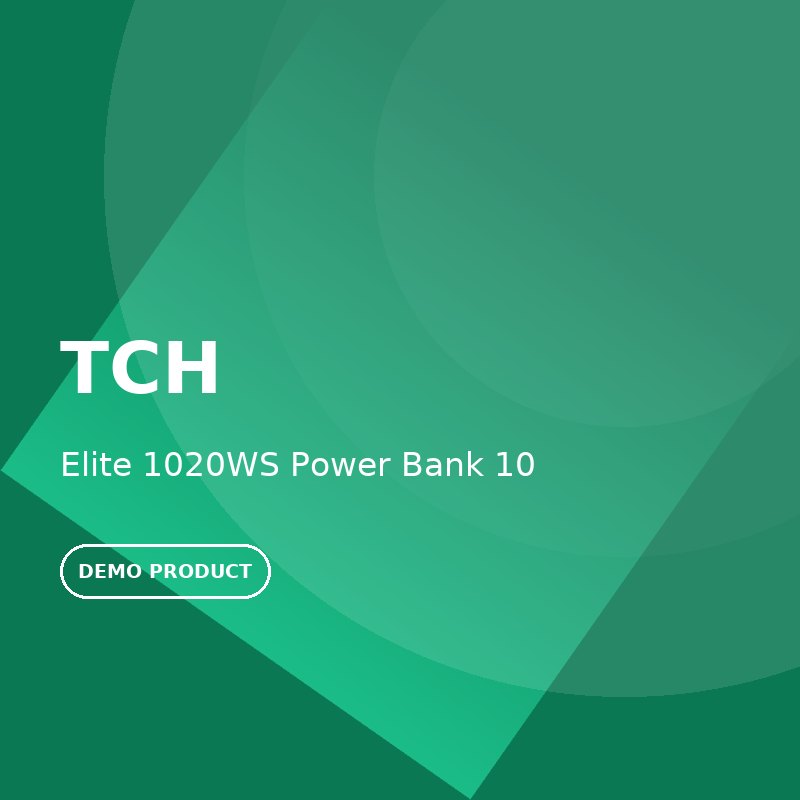 پاوربانک 22.5 واتی تی سی اچ مدل Elite 1020WS - مشخصات