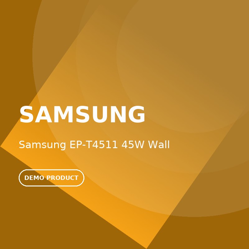 شارژر دیواری 45 واتی سامسونگ مدل EP-T4511 همراه با کابل USB Type-C - مشخصات