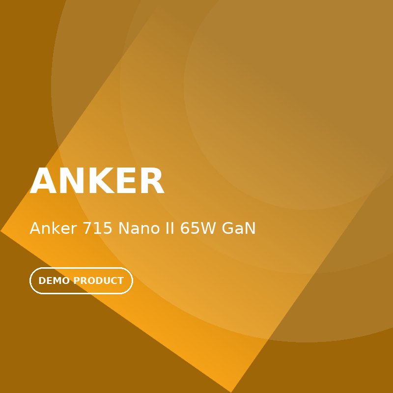 شارژر دیواری 65 واتی انکر مدل Nano II GaN - مشخصات