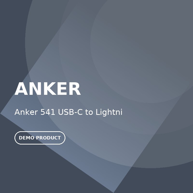 کابل تبدیل USB-C به Lightning انکر مدل 541 طول 1.8 متر - مشخصات