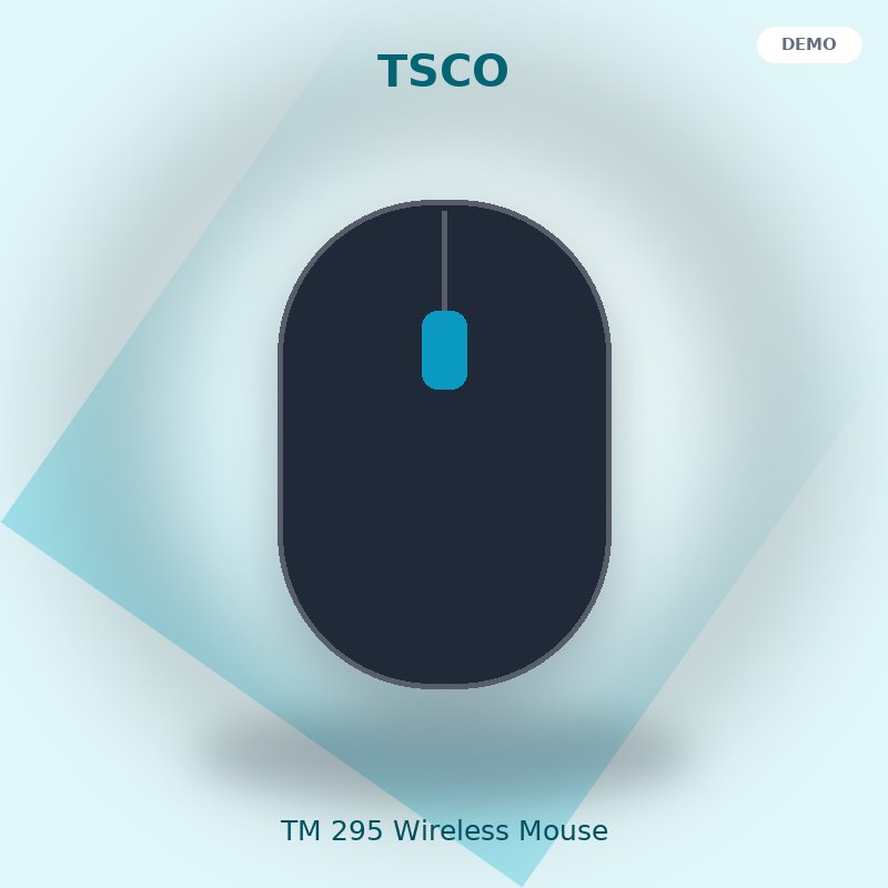 ماوس بی‌سیم تسکو مدل TM 295 - نمای اصلی