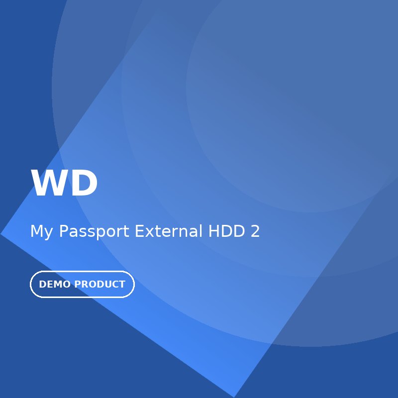 هارددیسک اکسترنال وسترن دیجیتال مدل My Passport ظرفیت 2 ترابایت - مشخصات