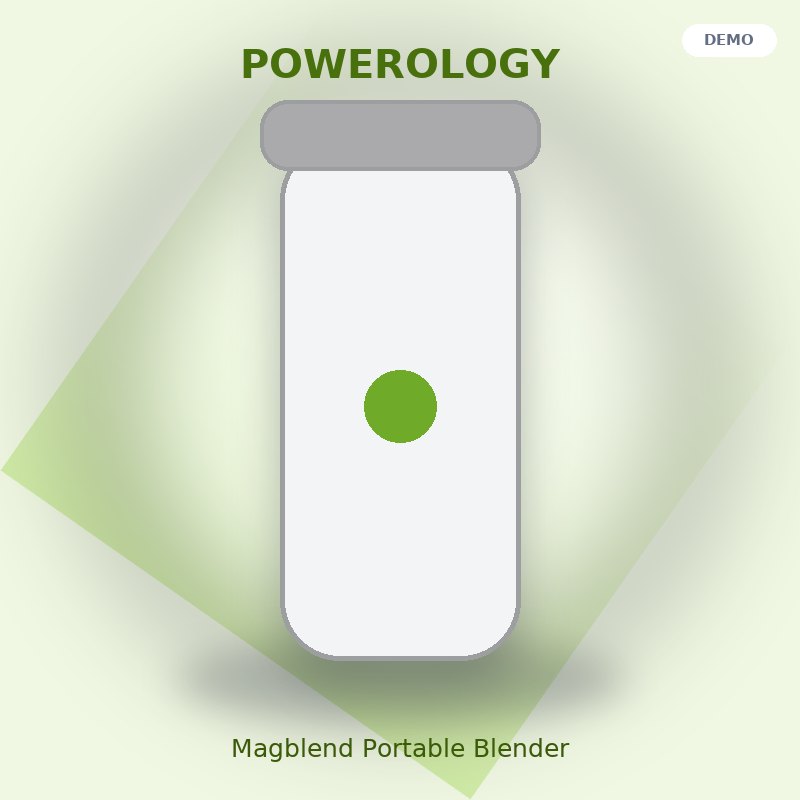مخلوط‌کن شارژی پاورولوجی مدل Magblend PRPBB8301 - نمای اصلی