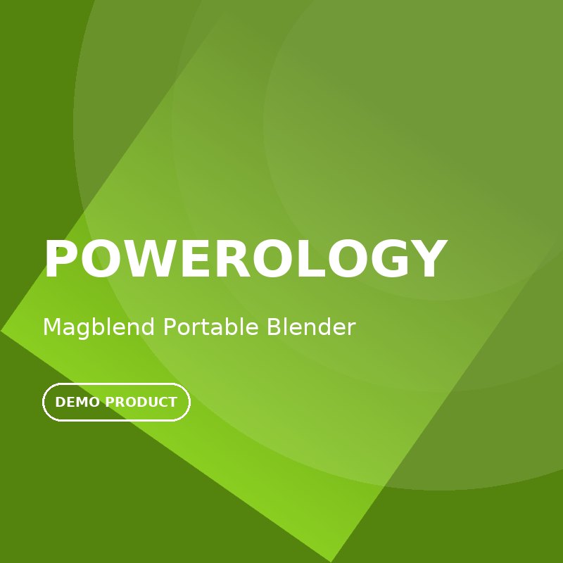 مخلوط‌کن شارژی پاورولوجی مدل Magblend PRPBB8301 - مشخصات